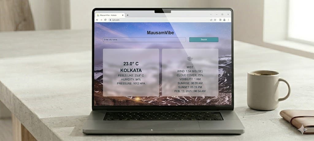 MausamVibe screenshot